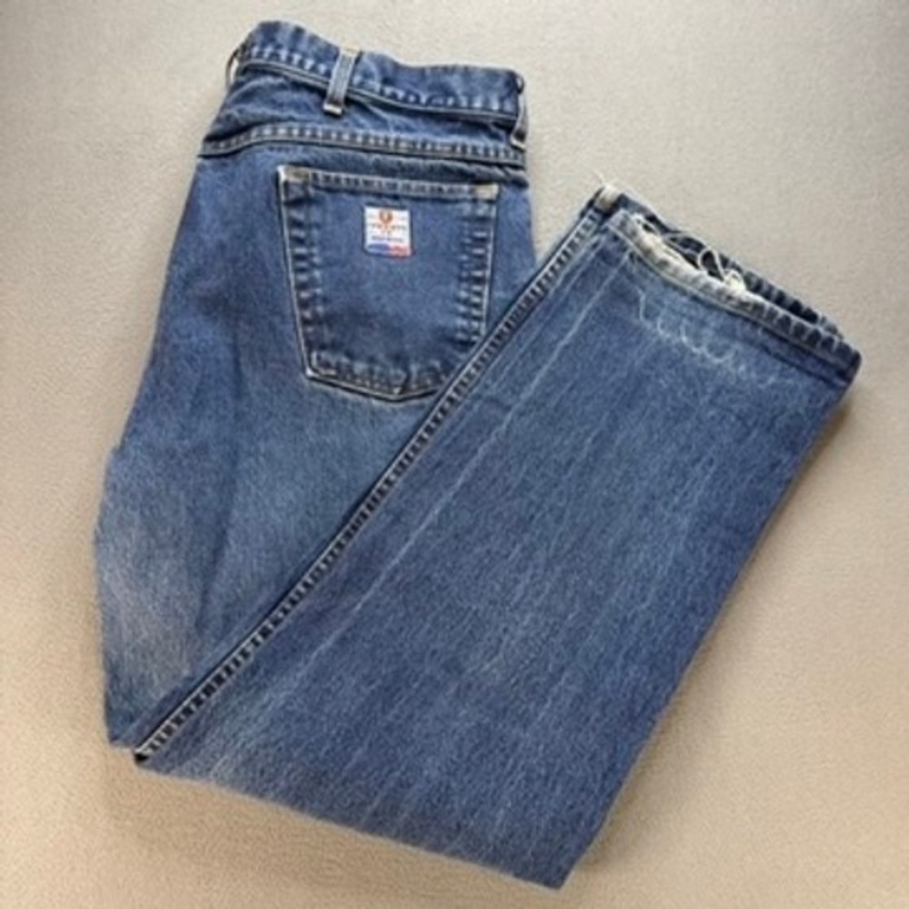Tyndale FR Jeans Mens 40 Flame Resistant Workwear‎ Straight Denim Made In USA